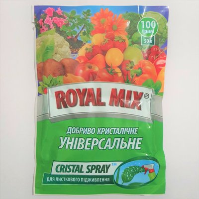 Удобрение универсальное "Royal Mix Cristal Spray", 100 г 114990 фото