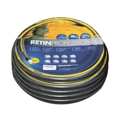 Шланг садовий Tecnotubi Retin Professional для поливання діаметр 1/2 дюйма, довжина 15 м (RT 1/2 15) RT 1/2 15 фото