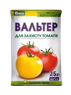 Вальтер фунгіцид для томатів, 25 г 114329 фото