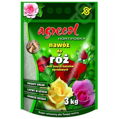 Добриво для троянд 12-12-12 Hortifoska Agrecol, 3 кг 115440 фото
