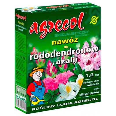 Добриво для рододендронів та азалії 8-7-22 Agrecol, 1.2 кг 115482 фото