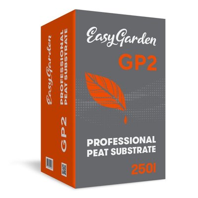 Торф'яний субстрат "Easy Garden GP2" (Ph 5.5-6.0) фракція 0-10 мм, 250 л 115061 фото