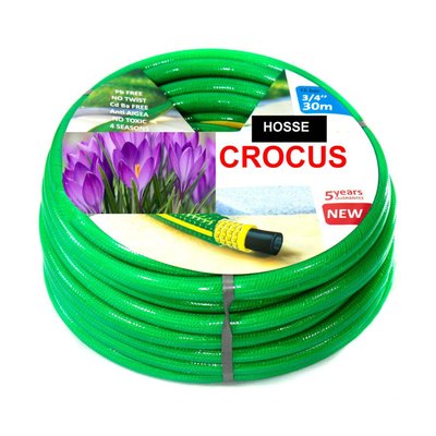 Шланг поливочный Presto-PS садовый Crocus диаметр 3/4 дюйма, длина 20 м (CR 3/4 20) CR 3/4 20 фото