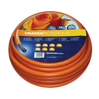 Шланг садовий Tecnotubi Orange Professional для поливання діаметр 1 дюйм, довжина 50 м (OR 1 50) OR 1 50 фото