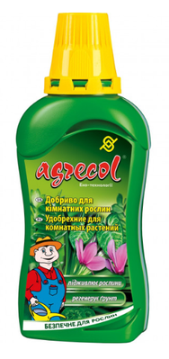 Добриво для кімнатних рослин 6-3-6 Agrecol, 350 мл 115495 фото