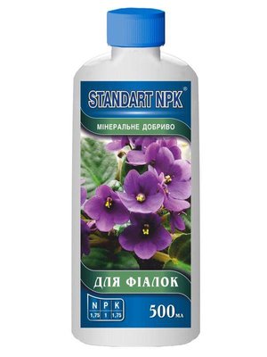 Жидкое удобрение для Фиалок, Сенполий "Standart NPK", 500 мл 114670 фото