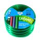 Шланг поливальний Presto-PS силікон садовий Caramel (зелений) діаметр 3/4 дюйма, довжина 20 м (CAR-3/4 20) CAR-3/4 20 фото 1